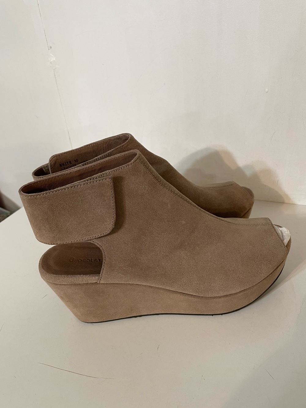Chocolat Blu Suede Booties